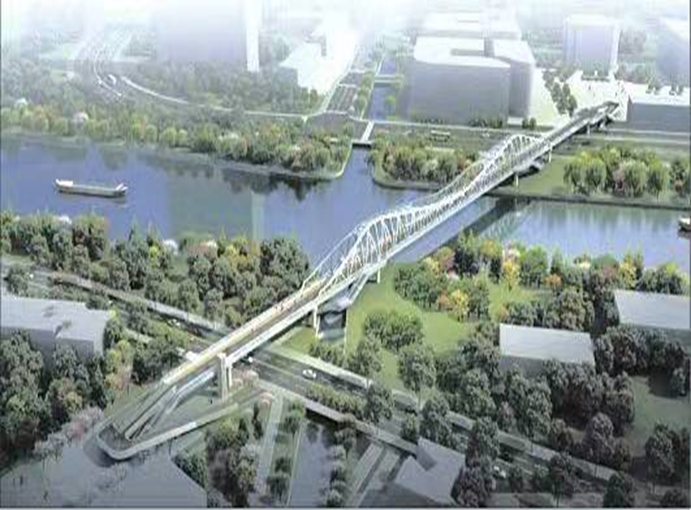 苏州市沧浪新城运河景观步行桥工程项目概算审核